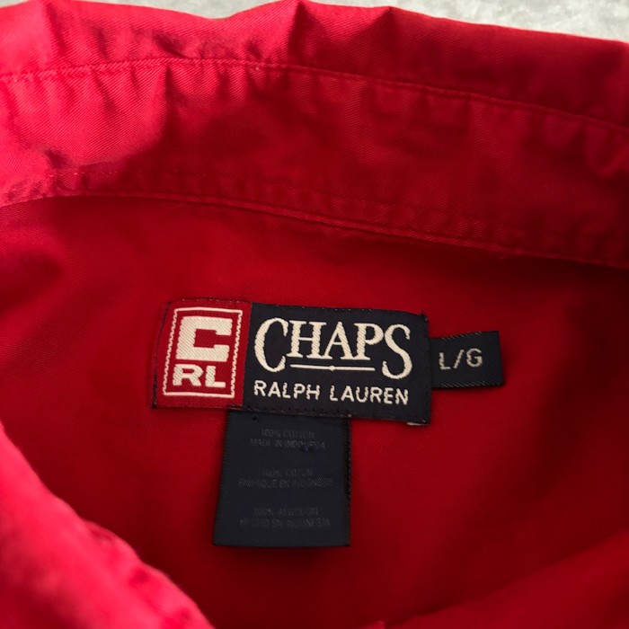 CHAPS Ralph Lauren ボタンダウンシャツ　古着 | Vintage.City 古着屋、古着コーデ情報を発信