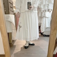 used euro white skirt | Vintage.City 빈티지숍, 빈티지 코디 정보