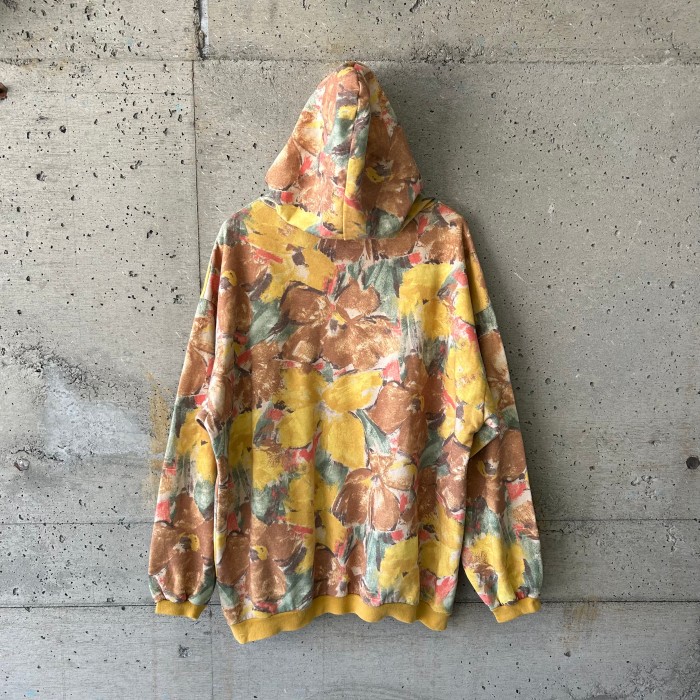floral hoodie | Vintage.City 古着屋、古着コーデ情報を発信