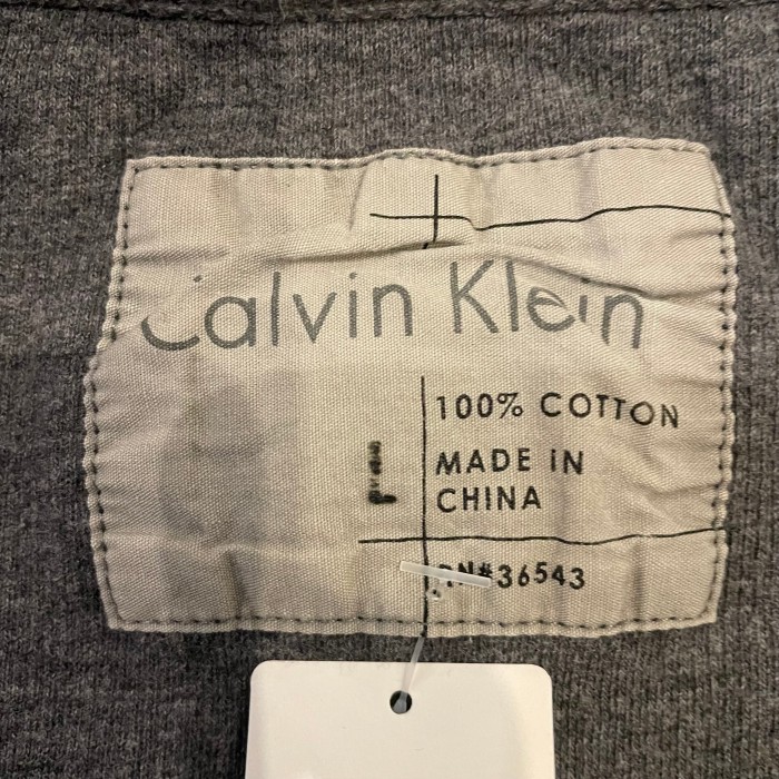 Calvin Klein half zip cotton knit | Vintage.City 빈티지숍, 빈티지 코디 정보
