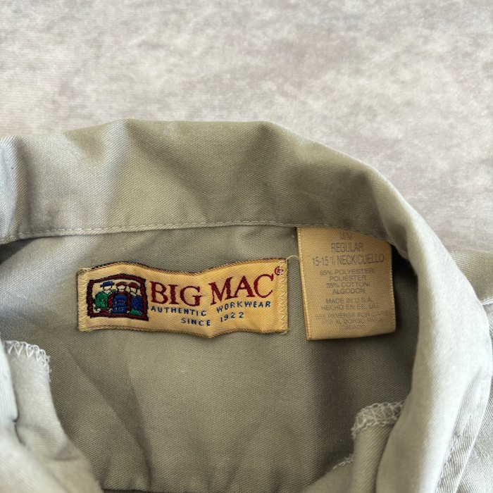 80s USA製　BIG MAC 半袖シャツ　古着 | Vintage.City 빈티지숍, 빈티지 코디 정보