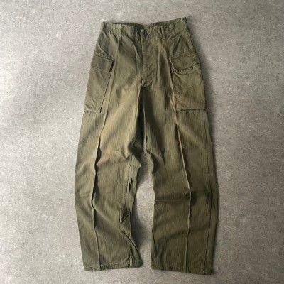 40's  U.S Army  M-43 WWⅡ  HBT pants | Vintage.City 古着屋、古着コーデ情報を発信
