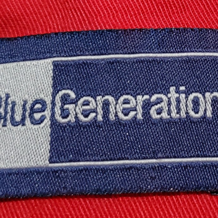 blue generationブルージェネレーションワークシャツ赤ストリート古着 | Vintage.City 古着屋、古着コーデ情報を発信