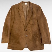 Balloff’s fake suede tailored jacket | Vintage.City 古着屋、古着コーデ情報を発信
