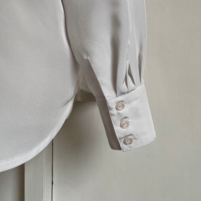 embroidered sheer collar blouse 〈レトロ古着 刺繍 シアー襟 ブラウス〉 | Vintage.City 빈티지숍, 빈티지 코디 정보