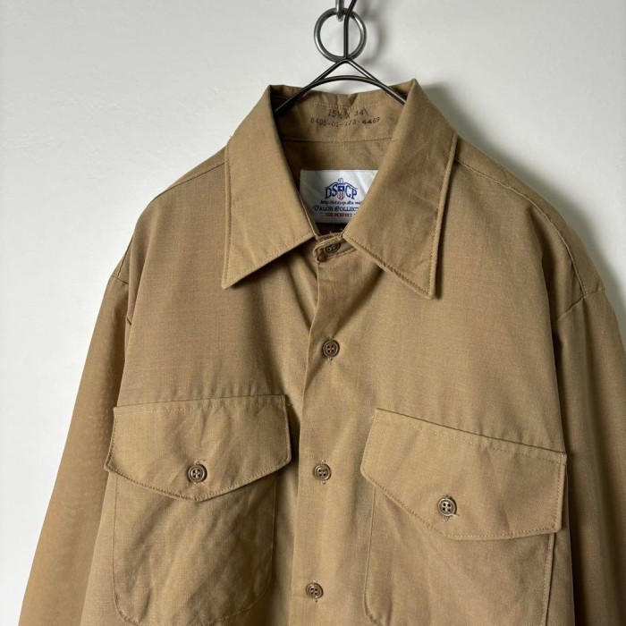 米軍実物 アメリカ軍 ミリタリーシャツ ドレスシャツ カーキ M S303 | Vintage.City 古着屋、古着コーデ情報を発信