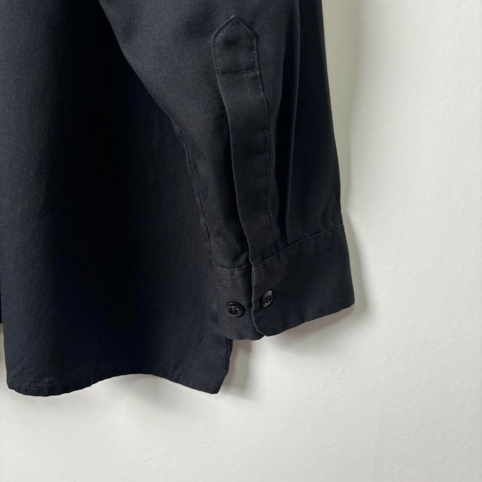 Dickies ワンポイント ワークシャツ 長袖 ブラック XL S023 | Vintage.City 古着屋、古着コーデ情報を発信