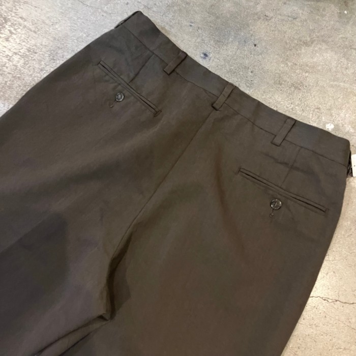 HAGGAR two tuck slacks pants | Vintage.City 古着屋、古着コーデ情報を発信