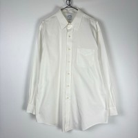 ブルックスブラザーズ SLIM FIT シャツ 白シャツ ホワイト L S303 | Vintage.City 古着屋、古着コーデ情報を発信