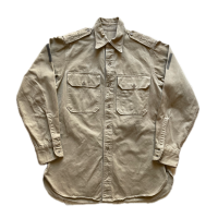 PW 40's Vintage shirt prisoner of war 1946                                                                     古着　us古着　ヴィンテージシャツ　マチ付き | Vintage.City 古着屋、古着コーデ情報を発信
