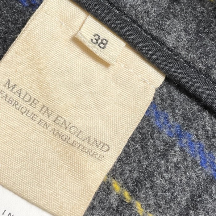 MADE IN ENGLAND製 LONDON Tradition ウールPコート グレー 38サイズ | Vintage.City 빈티지숍, 빈티지 코디 정보