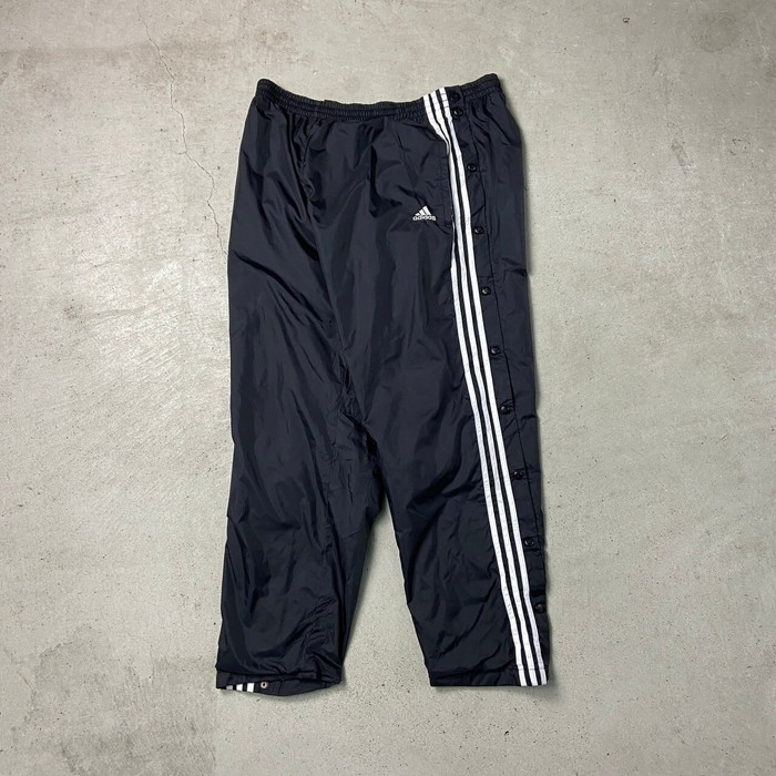 90年代 adidas アディダス ナイロンパンツ パフォーマンスロゴ メンズ ...