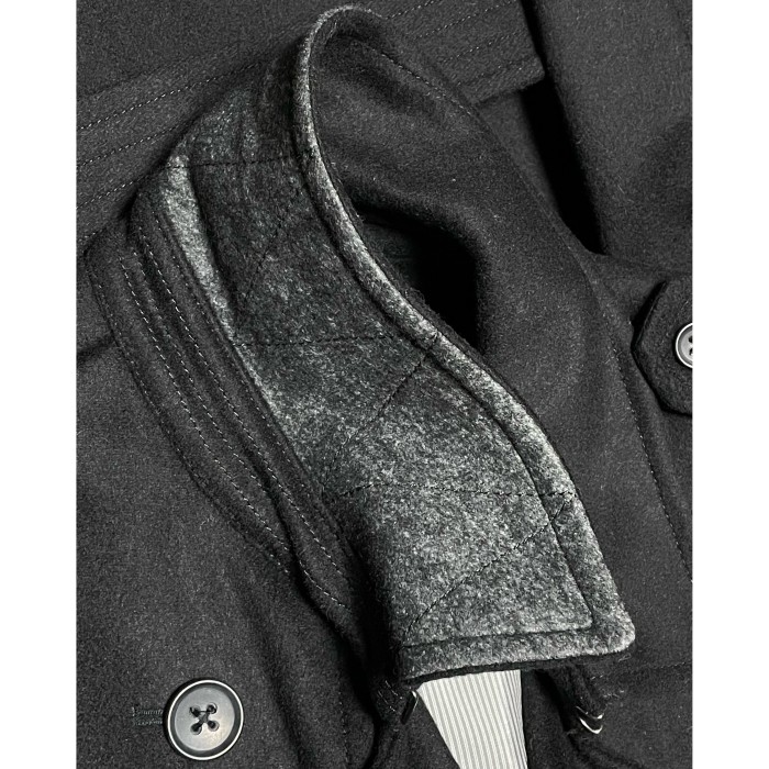 BANANA REPUBLIC ウールトレンチコート ブラック XLサイズ | Vintage.City 빈티지숍, 빈티지 코디 정보