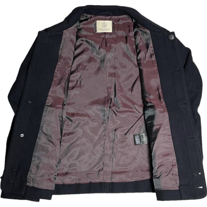 BEAUTY & YOUTH UNITED ARROWS ウールジャケット ネイビー Sサイズ | Vintage.City 古着屋、古着コーデ情報を発信