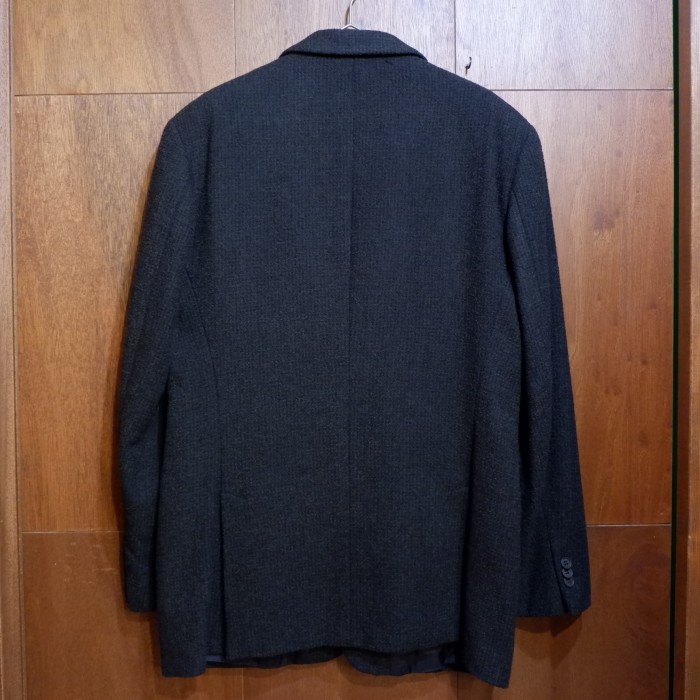 イタリア製 80-90s EMPORIO ARMANI テーラードジャケット ブラック | Vintage.City 古着屋、古着コーデ情報を発信