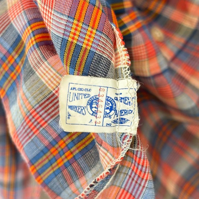 70s USA製 Lee チェック シャツ 長袖 薄手 L S303 | Vintage.City 古着屋、古着コーデ情報を発信