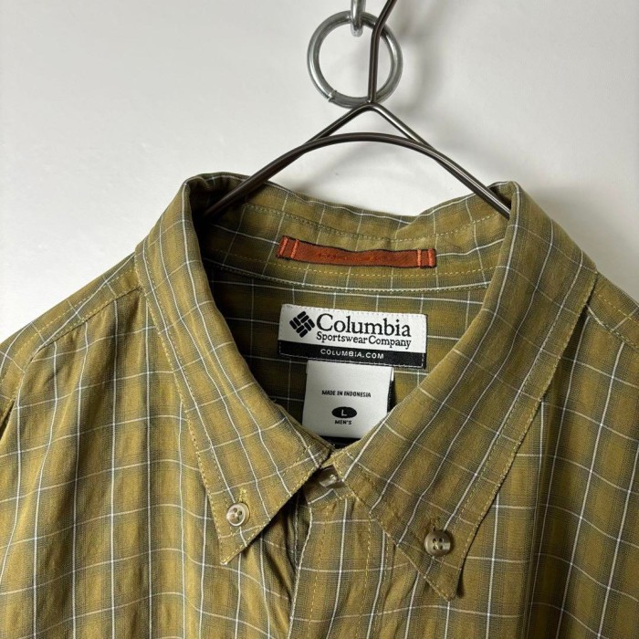 Columbia オンブレチェック アウトドア シャツ モダール グリーン L | Vintage.City 古着屋、古着コーデ情報を発信
