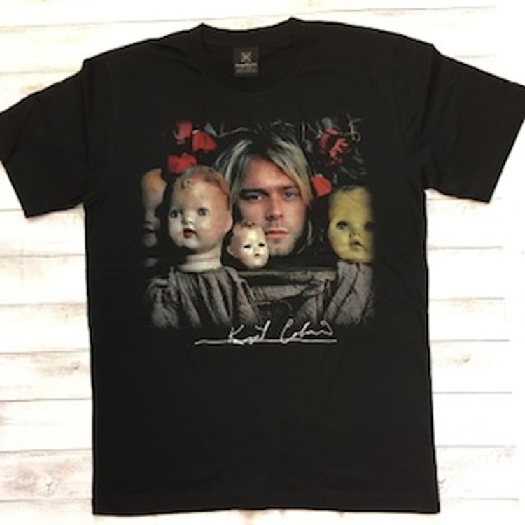 90年代バンド ニルヴァーナ Nirvana カートコバーン L バンドTシャツ
