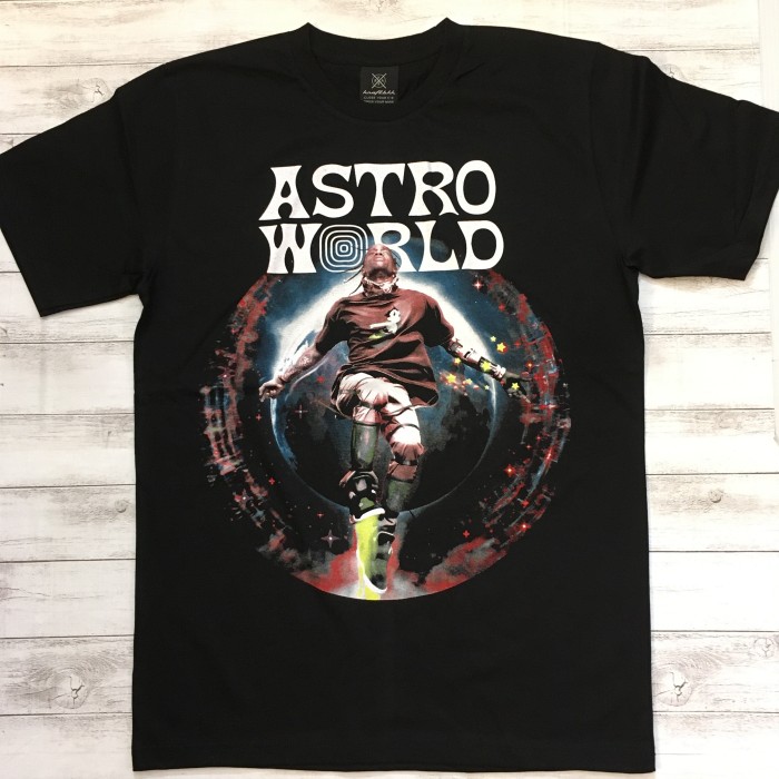 トラヴィススコット Travis Scott ASTRO WORLD L ラッパーTシャツ