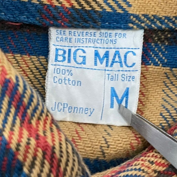 1970's BIGMAC / heavy flannel shirt #E916 | Vintage.City 古着屋、古着コーデ情報を発信