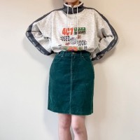 Best company | dark green corduroy skirt【Italy】 | Vintage.City 빈티지숍, 빈티지 코디 정보