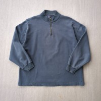 90s ヴィンテージ オールド ギャップ ハーフジップスウェット vintage old gap grey half zip sweatshirt 古着 | Vintage.City 빈티지숍, 빈티지 코디 정보