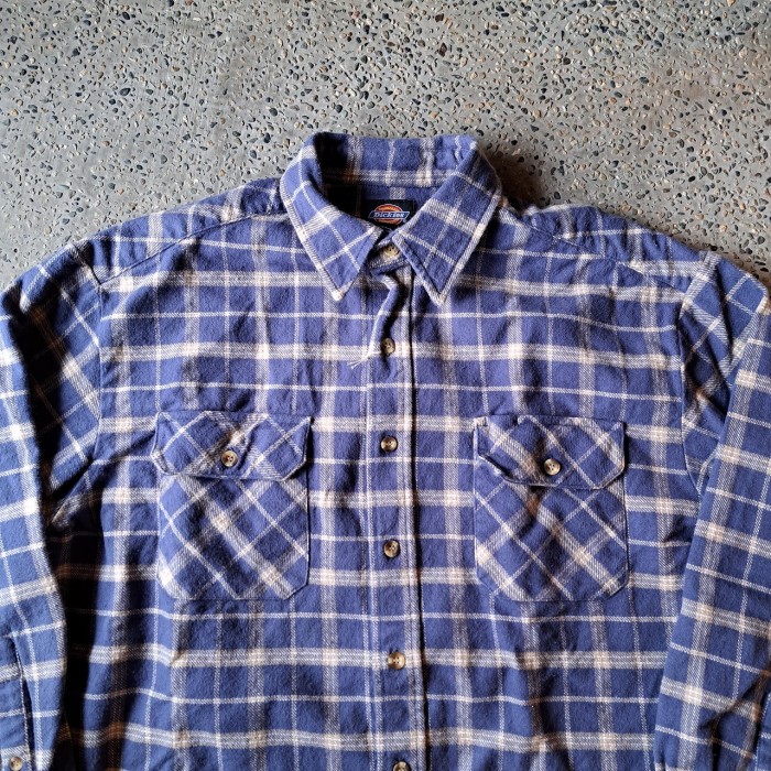 Dickies ヘビーフランネルシャツ used [303017] | Vintage.City 빈티지숍, 빈티지 코디 정보