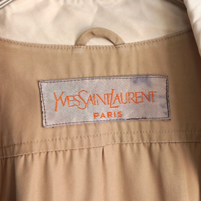 Yves Saint Laurent / イヴ・サンローラン トレンチコート 1990年代製 / バイカラー Mサイズ相当 | Vintage.City 古着屋、古着コーデ情報を発信