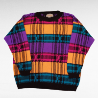 LIZ BAKER sport design cotton knit (made in USA) | Vintage.City 古着屋、古着コーデ情報を発信
