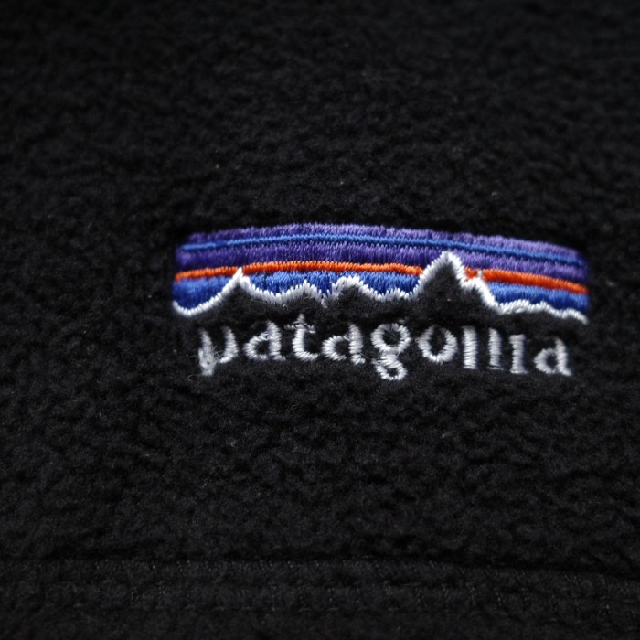 0530 USA 製 patagonia 刺繍 ロゴ パタゴニア フリース ジャケット XXL