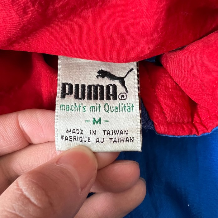 90’s PUMA/プーマ ナイロンジャケット スポーツジャケット バックプリント 古着 fc-1607 | Vintage.City 古着屋、古着コーデ情報を発信