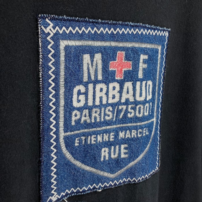 90s MARITHÉ FRANÇOIS GIRBAUD L/S patchwork T-SHIRT | Vintage.City 古着屋、古着コーデ情報を発信