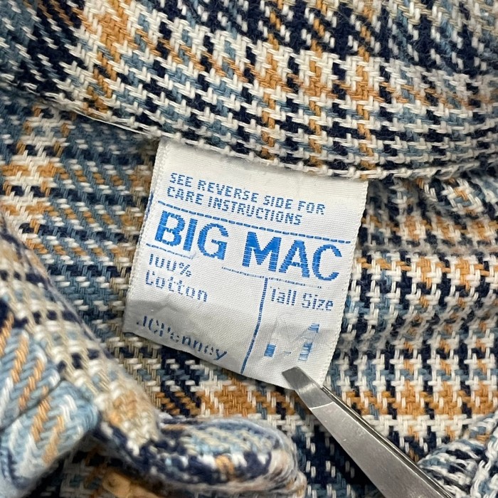 1970's BIGMAC / heavy flannel shirt #E917 | Vintage.City 빈티지숍, 빈티지 코디 정보