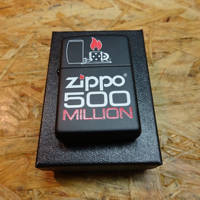 デッドストック USA製 ジッポ ブラック 5億個達成記念 オイルライター 箱 Z26 | Vintage.City 古着屋、古着コーデ情報を発信
