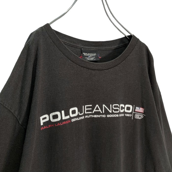 90s POLO JEANS CO. RL L/S sleeve print T-SHIRT | Vintage.City 古着屋、古着コーデ情報を発信