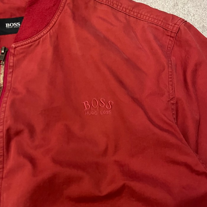 90-00s HUGO BOSS Cotton Bomber Jacket　/ヒューゴボス　ボンバー　ジャケット | Vintage.City 빈티지숍, 빈티지 코디 정보