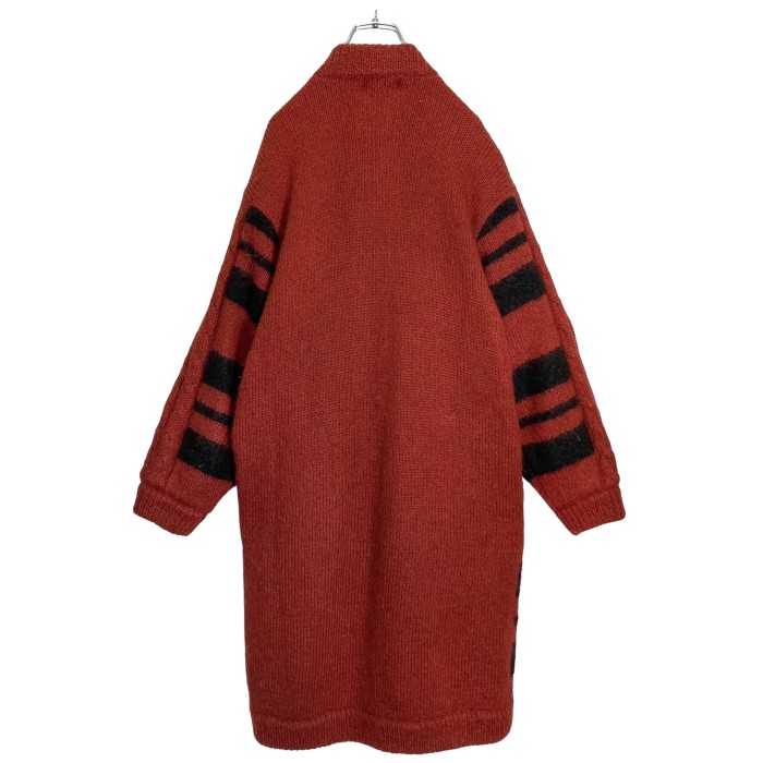90s SUI mohair blend long knit cardigan | Vintage.City 古着屋、古着コーデ情報を発信