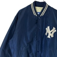STARTER スターター スタジャン L 刺繍ロゴ ワンポイント ヤンキース | Vintage.City 古着屋、古着コーデ情報を発信