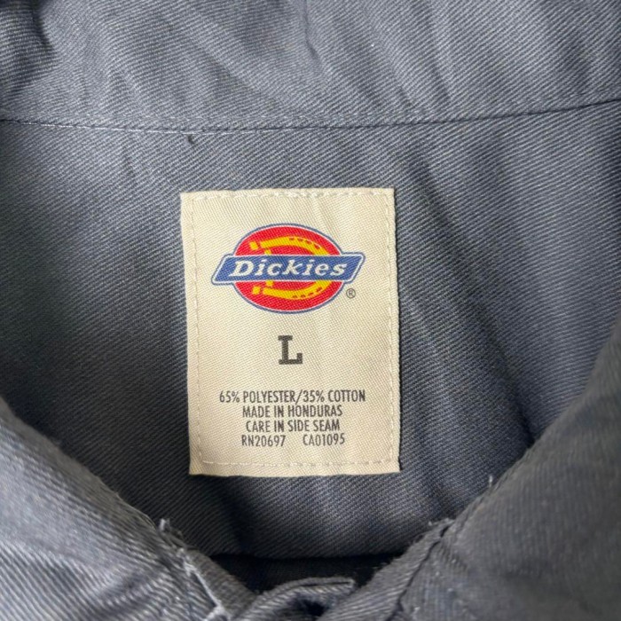 USA古着 Dickies ワークシャツ 長袖シャツ グレー L S403 | Vintage.City 빈티지숍, 빈티지 코디 정보