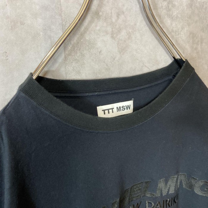 TTT_MSW  ✖️  DAIRIKU biggie layered T-shirt size F (L相当）　配送A　ティー　ダイリク　コラボ　センター刺繍　レイヤードTシャツ | Vintage.City 古着屋、古着コーデ情報を発信