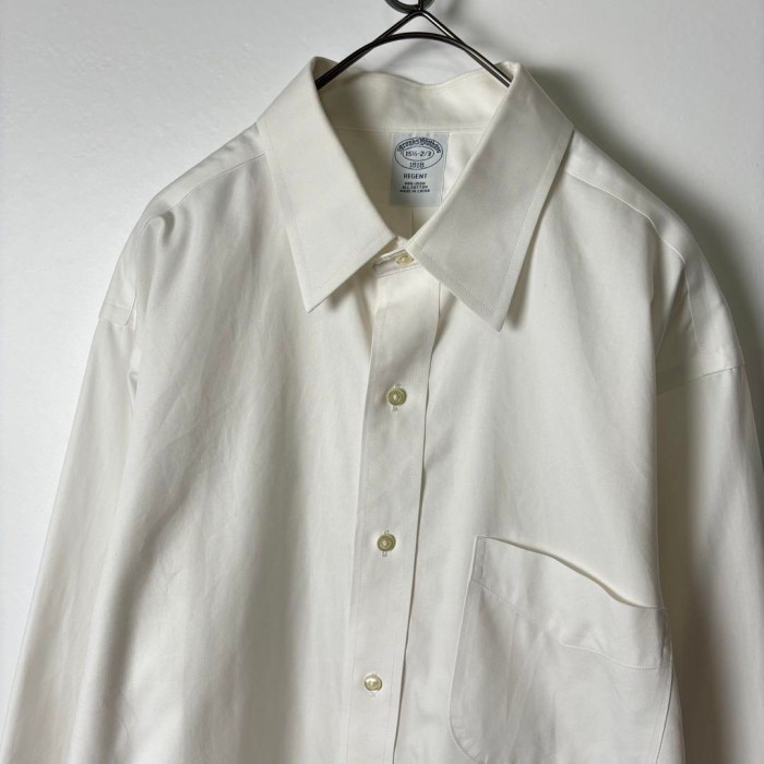 ブルックスブラザーズ REGENT 白シャツ 長袖 ホワイト M S403 | Vintage.City 古着屋、古着コーデ情報を発信