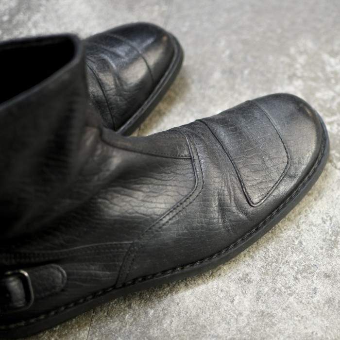 古着 サイドジップブーツ レザーブーツ レザーシューズ 革靴 ブラック | Vintage.City 빈티지숍, 빈티지 코디 정보