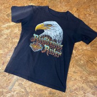 80's HARLEY-DAVIDSON Righteous Ruler ロゴプリント Tシャツ ハーレーダビッドソン ヴィンテージ | Vintage.City 빈티지숍, 빈티지 코디 정보