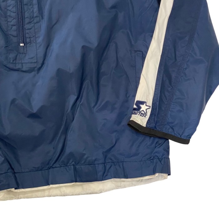 1990's STARTER MLB Yankees / halfzip nylon jacket #E942 | Vintage.City 빈티지숍, 빈티지 코디 정보