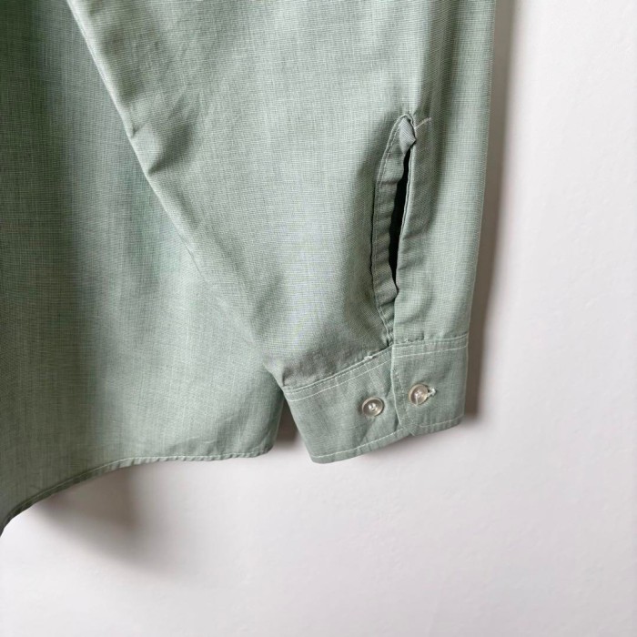 90s 米軍実物 ミリタリーシャツ ドレスシャツ グリーン L S603 | Vintage.City 古着屋、古着コーデ情報を発信