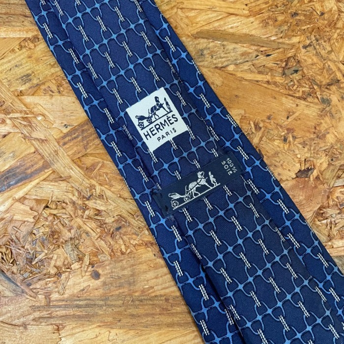 【3】HERMES エルメス ネクタイ 総柄 ヴィンテージ ビンテージ シルク MADE IN FRANCE | Vintage.City 古着屋、古着コーデ情報を発信