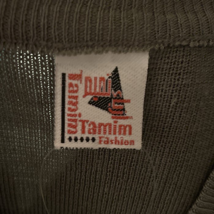 Tamim Fashion Vネック　ニット　ベスト　C775 | Vintage.City 古着屋、古着コーデ情報を発信