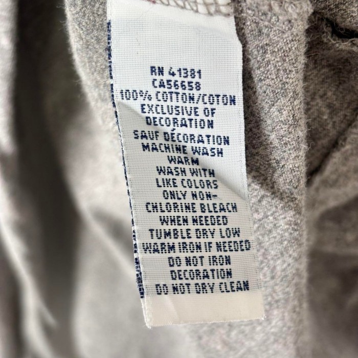POLO RALPH LAUREN ロンT 長袖 Tシャツ グレー M S603 | Vintage.City 古着屋、古着コーデ情報を発信