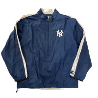 1990's STARTER MLB Yankees / halfzip nylon jacket #E942 | Vintage.City Vintage Shops, Vintage Fashion Trends