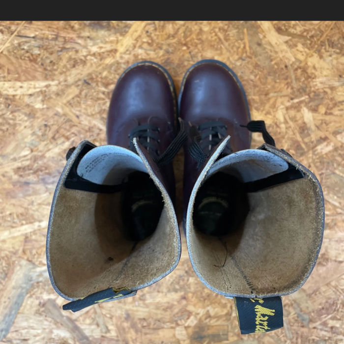 USED Dr.Martens ドクターマーチン ブーツ 14ホール UK4 22.5 ~ 23cm MADE IN ENGLAND メイド イン イングランド | Vintage.City 古着屋、古着コーデ情報を発信